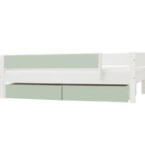 Huxie Kinderbett mit Bettgitter - 200cm