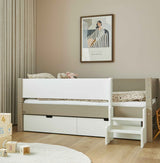 Bettgitter geschlossen