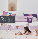 Mimer Starterbett mit Seitengitter und Schubladen