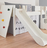 Loke Halbhohes Bett mit Rutsche