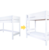 Mittelhohes Bett für Hochbett - Lyra