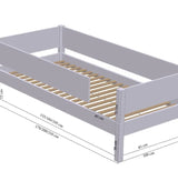 Odin Kinderbett mit Bettgitter