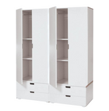 Kindergarderobe Kombination aus Kommoden und Schränken