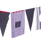 Huxie Spielvorhang Lila