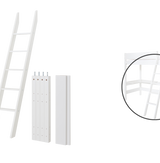 Bettleiter, schräg und 85 cm Beine für Hochbett