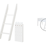Bettleiter, schräg und 51 cm Beine für ein mittelhohes Bett
