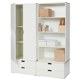Kleiderschrank mit Kommoden
