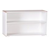 Langes Bücherregal mit Regal