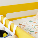 Retro-Bettgitter in voller Länge mit Kopf- und Fußteil