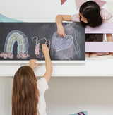 Kleine Kreidetafel – perfekt für Etagenbetten, Halbhochbetten und Hochbetten