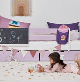 Kleine Kreidetafel – perfekt für Etagenbetten, Halbhochbetten und Hochbetten