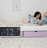 Kleine Kreidetafel – perfekt für Etagenbetten, Halbhochbetten und Hochbetten