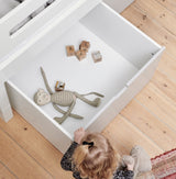 Nanna Kinderbett mit hohen Schubladen