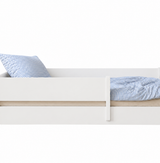Huxie Montessori Bodenbett mit Absturzsicherung
