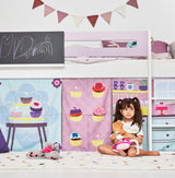 Spielvorhang Cup Cake