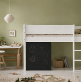 Dea halbhohes Kinderbett mit Tafel