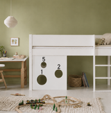 Sol halbhohes Kinderbett mit Ballbrett