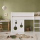 Sol halbhohes Kinderbett mit Ballbrett