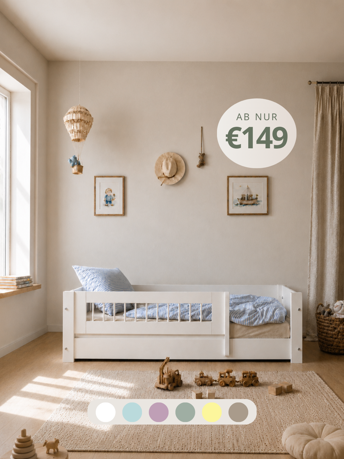 NEU: Montessori-Bodenbett
