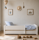 Huxie Montessori Bodenbett mit Absturzsicherung