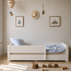 Huxie Montessori Bodenbett mit Absturzsicherung