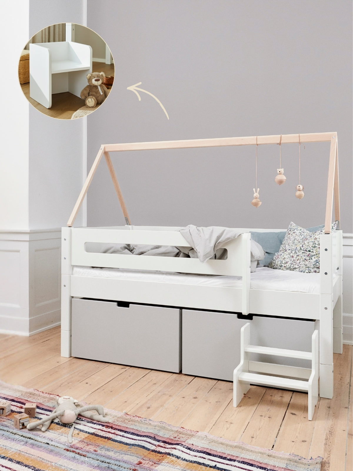 Clevere Aufbewahrungsmöglichkeiten fürs Kinderzimmer 💙