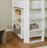 Eckregal mit 2 Böden