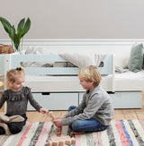 Mimer Starterbett mit Seitengitter und Schubladen