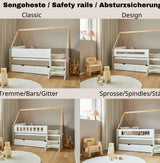 Ariel-Kinderbett mit viel Stauraum – gratis 3-in-1-Stuhl im gesamten Januar