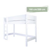 Esche Hochbett für Kinder - Anthrazit - 2 - 90*160cm