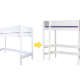 Mittelhohes Bett für Hochbett - Lyra