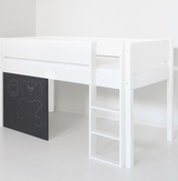 Dea halbhohes Kinderbett mit Tafel