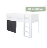 Dea halbhohes Kinderbett mit Tafel