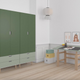 Kindergarderobe Kombination aus Kommoden und Schränken