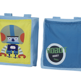 2 Betttaschen Roboter