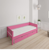 Sif Kinderbett mit Schubladen - 90*160cm - Rosa - 32