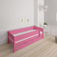 Mimer Kinderbett mit Sideboard und Schubladen - 90*200cm - Rosa - 32