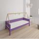 Saga Kinderbett mit Buchenbettrahmen - 90*160cm - Lila - 31