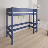 Gefion Hochbett für Kinder - 90*200cm - Jeansblau - 21