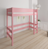 Gefion Hochbett für Kinder - 90*200cm - Rose - 30