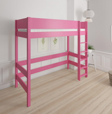 Gefion Hochbett für Kinder - 90*160cm - Rosa - 32