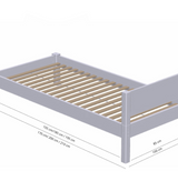 Triton Kinderbett mit Kopf- oder Fußteil